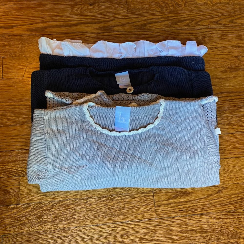 Two Bella Bliss Girls Sweaters